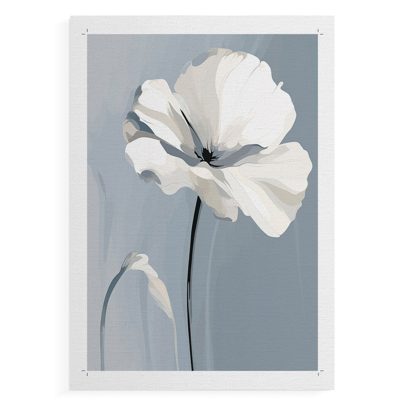 Série FLORAL CDXLII - Impression sur toile seulement - NON CADRE, H 18 po x l 12 po