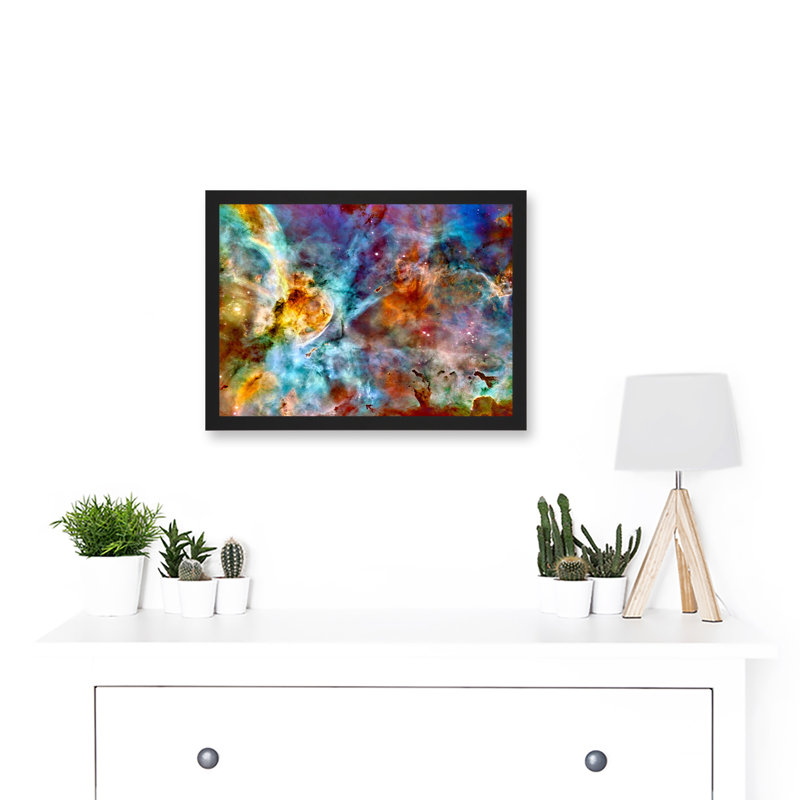 Carina Nebula Hubble Star Birth Space Cosmos - Single Picture Frame Print