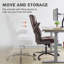 Chaise de bureau avec appui-tête Jamschid-65012172