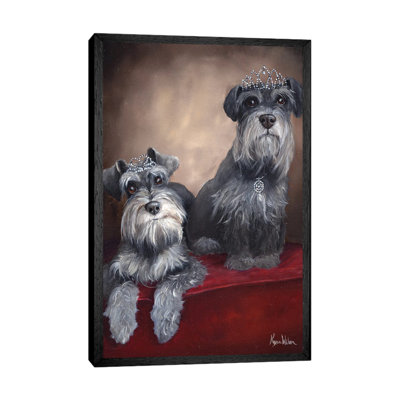 Princesses by Kyra Wilson - Floater Frame Gallery-Wrapped Canvas Giclée on Canvas