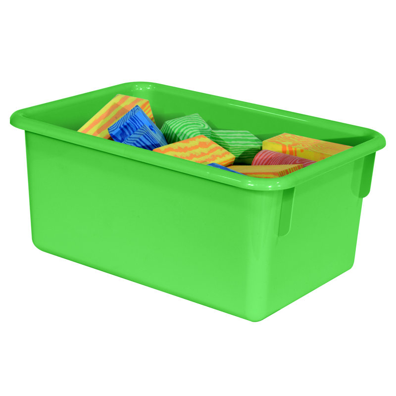Bac en plastique, Vert lime