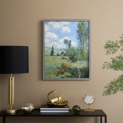 Reproduction encadrée vintage en bois massif XXXVIII