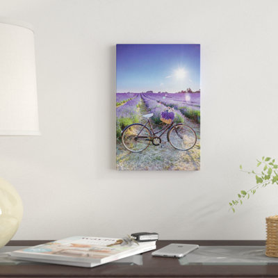 « lavande », impression sur toile