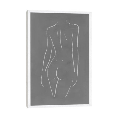 Female Body Sketch - Print on Canvas