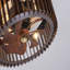 Ventilateur encastré moderne de 20 po, ventilateurs de plafond avec lumières (sans ampoules incluses) et télécommande, 6 vitesses, moteur à courant continu silencieux pour le salon, la chambre à coucher et la cuisine