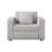 Modern Sofa44.9"  Modular Sofa Single - Highly Comtable, Stylish & Functional   & ,  gray