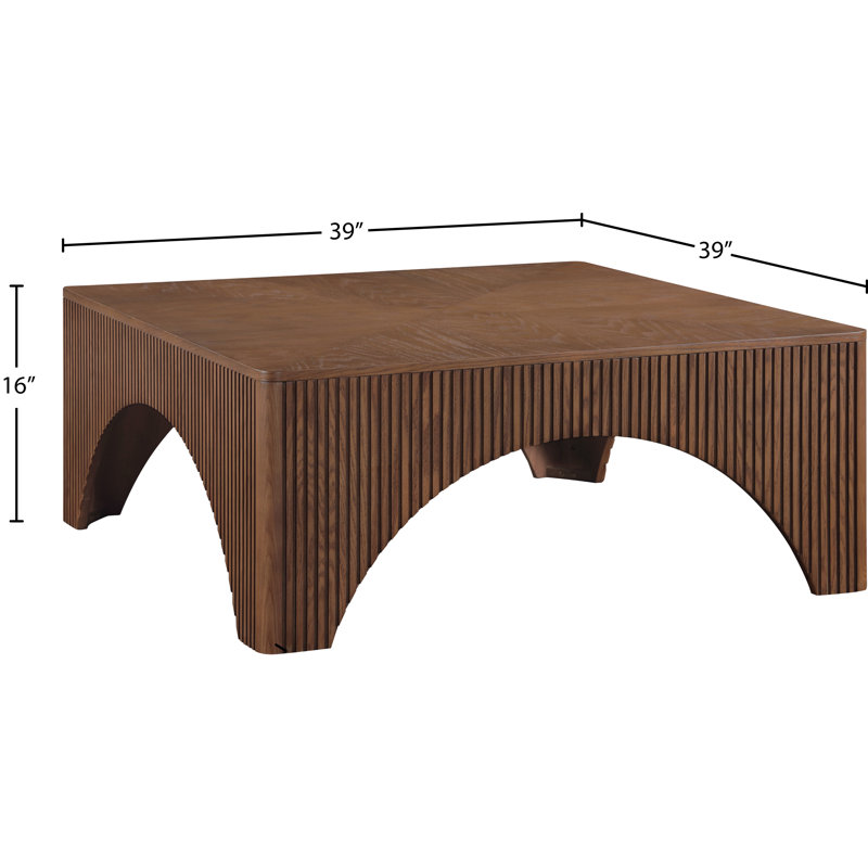 Table basse Eloise, Brun