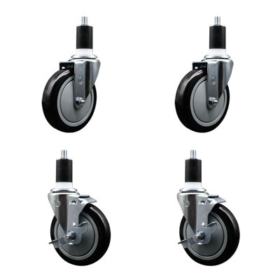 Assure Parts Replacement Caster Set  Service Caster Brand