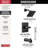 Velum 14 Series Square Bathtub and Shower Faucet Set, Matte Black Shower Head and Handle Set, Valve Trim Kit, Matte Black (Valve Not Included)-93657138
