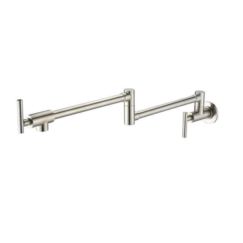 Interbath Kitchen Faucet, Nickel brossé