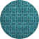 Premium Machine Washable Cerrito AMF564 Teal Rug
