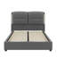Queen Size Upholstered Hydraulic Platform Bed With Lift Up Storage And Sensor LED Lights-1293687078
