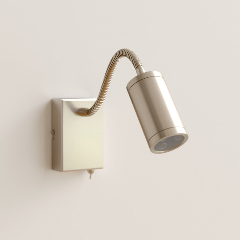Orion LED Spotlight, Brushed Steel