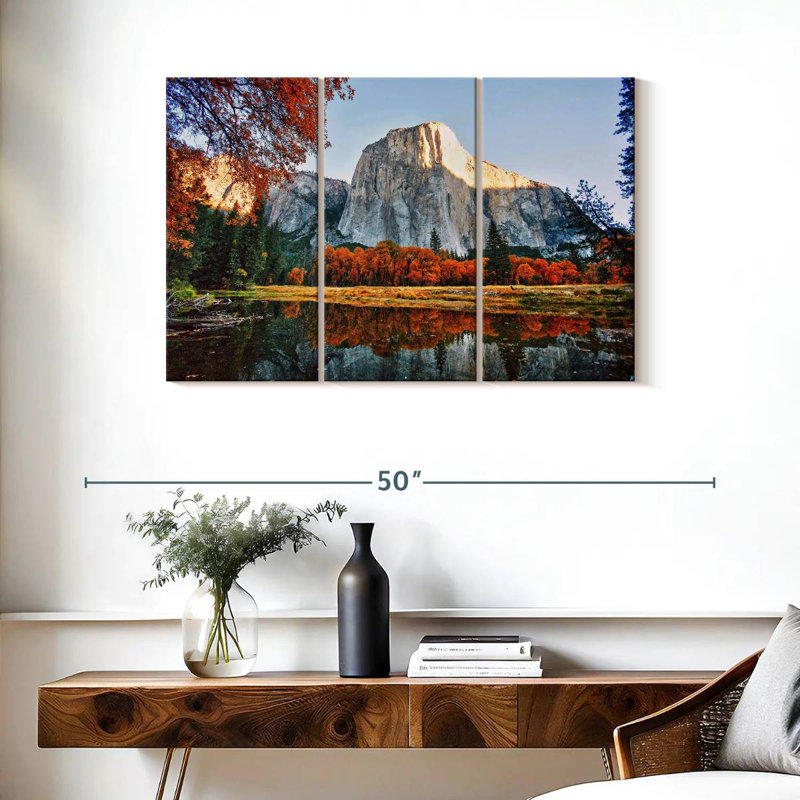 Soleil d'automne Alvord Yosemite, H 24 po x l 38 po