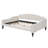 Full Size Daybed In Beige For Guest Rooms And Living Spaces Upholstered - Frame No Box Spring Various Uses