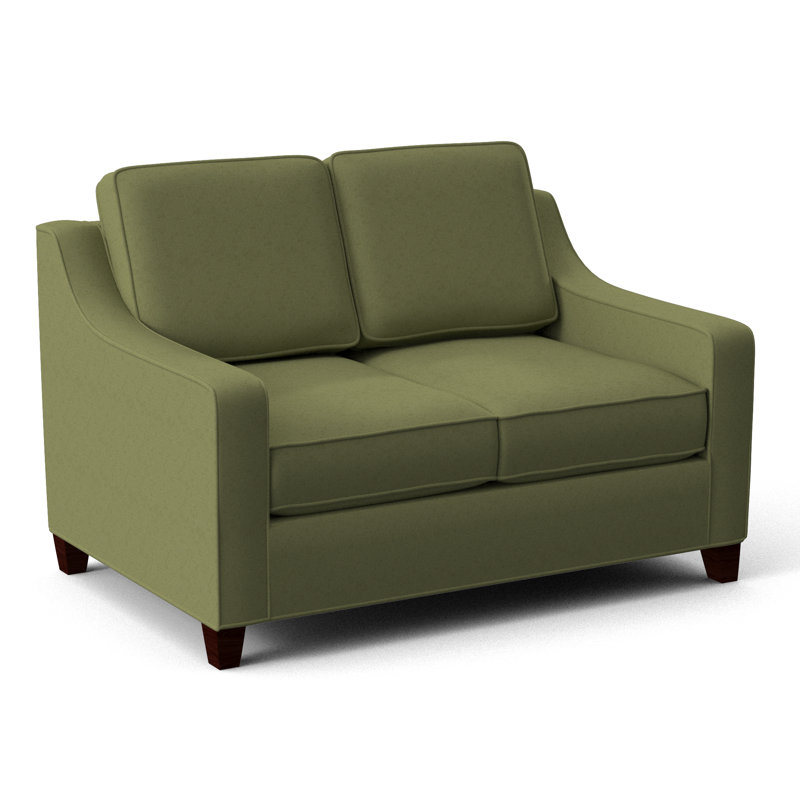 Clark 54" Square Arm Sofa Bed, Empire Mahogany, Dillon Williamsburg