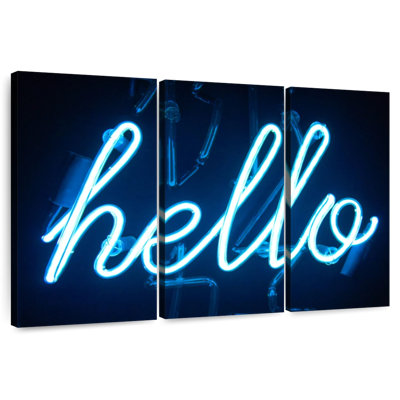 Tergel Hello Neon Sign