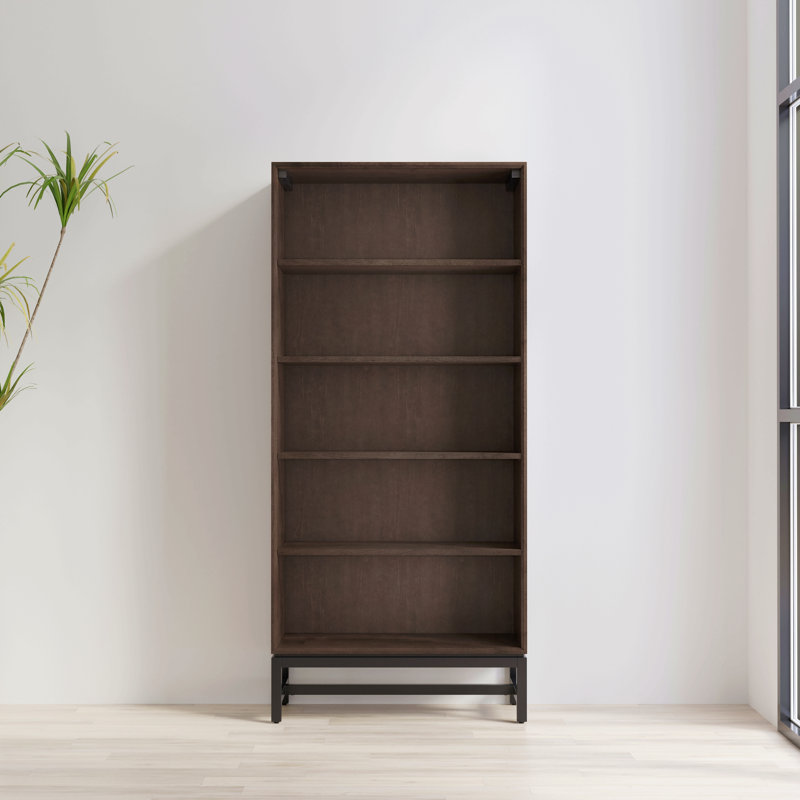 Mid Century Open Shelf Bookcase