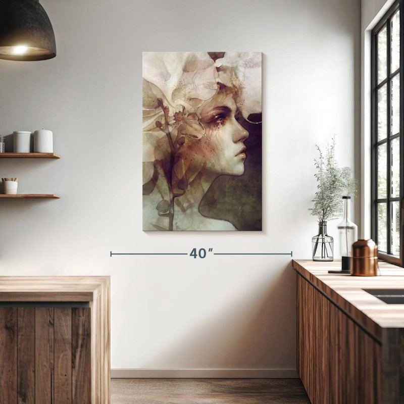 Leisha Lady Petal, 39" H x 26" W