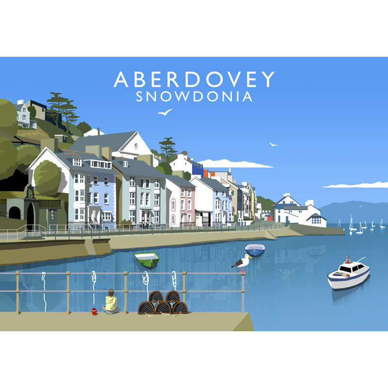 Aberdovey by Richard O'Neil - Print, 30 cm H x 40 cm W x 1 cm D, No Frame