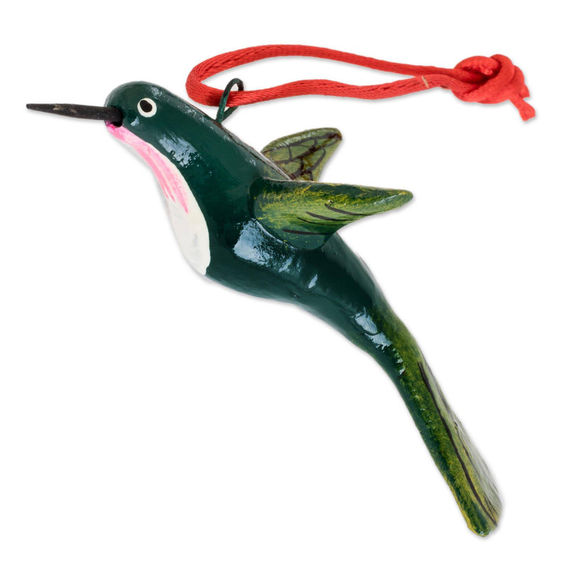 1.4'' Ceramic Animals Hanging Figurine Ornament