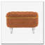 Banc de rangement avec repose-pieds en tissu-1308826149