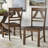 Rivington 5-Piece Solid Wood Pedestal Dining Set-642231418