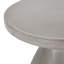Table d'appoint d'extérieur en béton léger