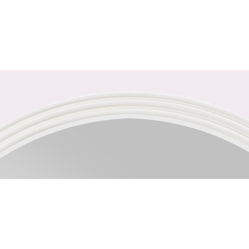 Miroir rond gris Carena