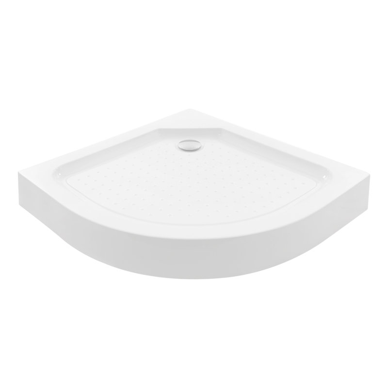 Shower Base, Shower Tray, White Bathroom Shower Tray (33.46*33.46*5.51In)