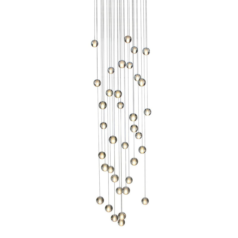 Lustre en verre 36 lumières Harstad