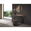 43cm Wide No Pattern Pouffe Ottoman