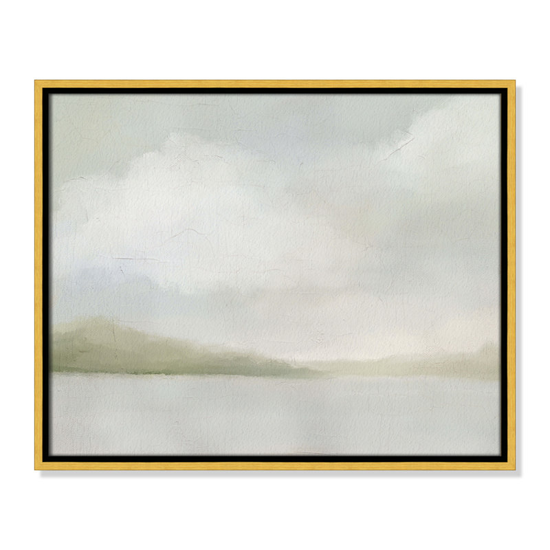 Queensland " A Tranquil Morning ", 17.5" H x 21.5" W, Gold