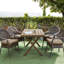 Coussins de siège de patio de première qualité et épais rembourrés de fibres de couleur marine 19 x 19 x 5 po Marina-111302111-111302113