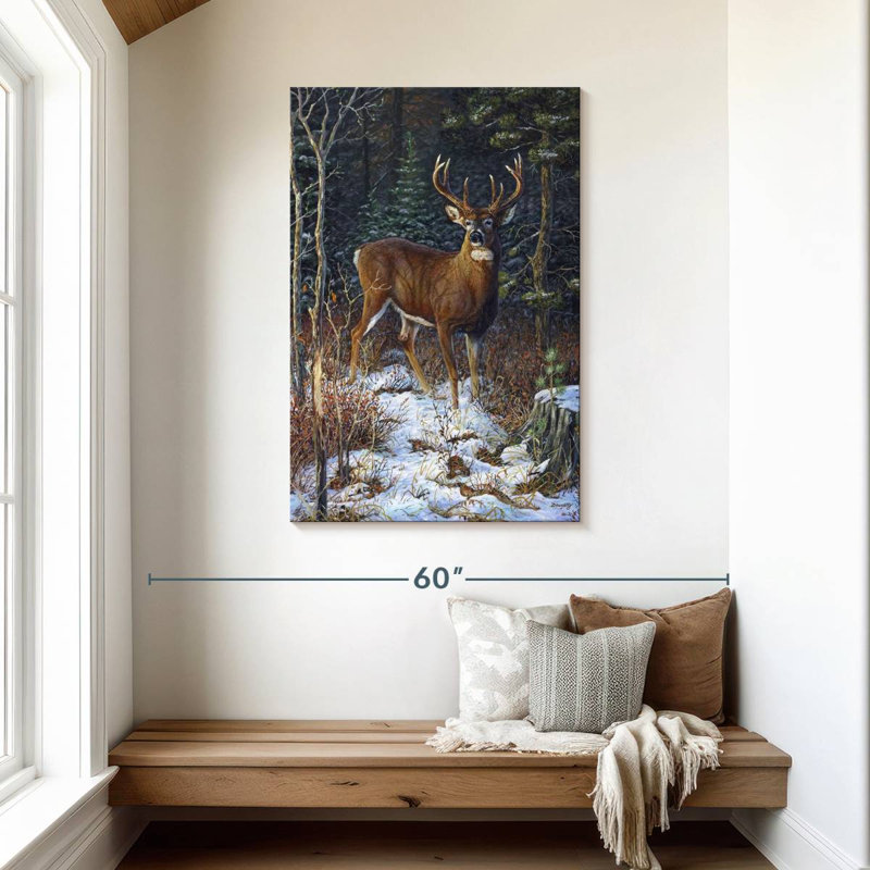 Brampt Last Light - Whitetail, 45" H x 30" W