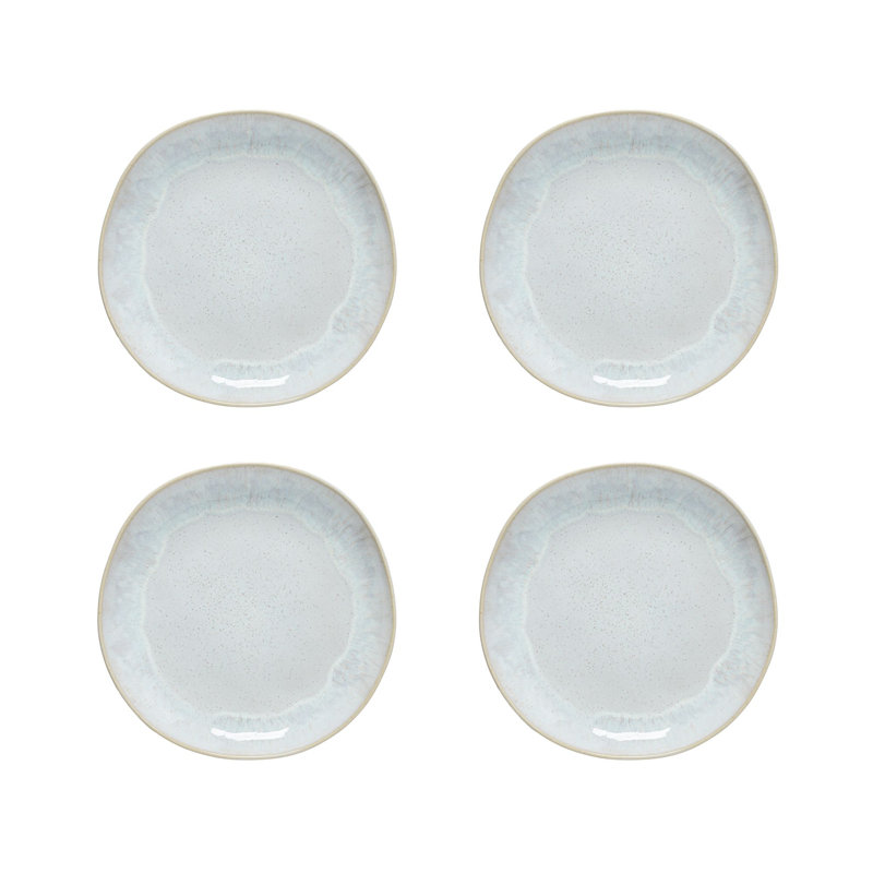 Eivissa Fine Stoneware Salad/Dessert Plate, Sand Beige