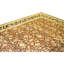 Hand Knotted Area Rug in Rust And Black