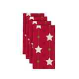 Polyester Geometric Square Napkin