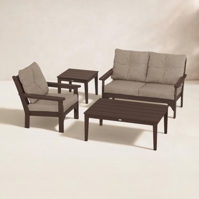 POLYWOOD® Vineyard 3-Person Patio Seating Group