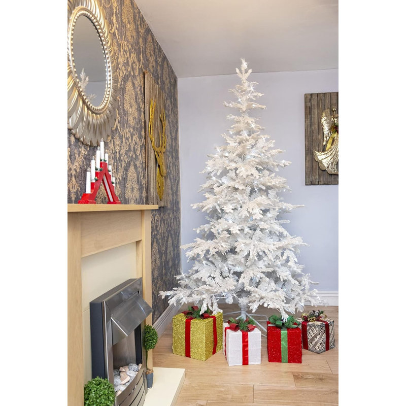 7.87' H Lighted Artificial Christmas Tree