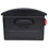Mailsafe Locking Post Mount Mailbox