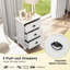 Goussainville 45cm W Manufactured Wood Bedside Table-1316551216