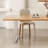 Simple Creative Advanced Sense Ash Wood Table Set-107357478