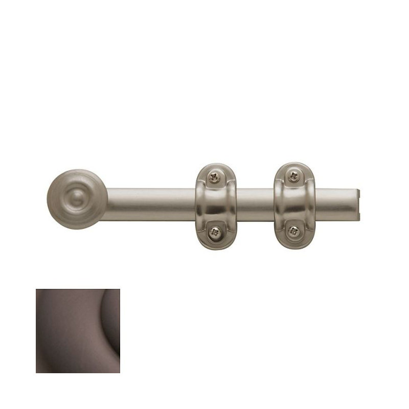 Ornamental Heavy Duty Surface Bolt, Venetian Bronze
