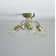 JUNO SATIN NICKEL 3LT CEILING FITTING