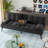 Aldiana 64.2" Convertible Futon Upholstered Sofa Bed-1441701987