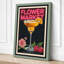Flower Market Cocktail Art Deco - Wrapped Canvas-1195024429-1195024425