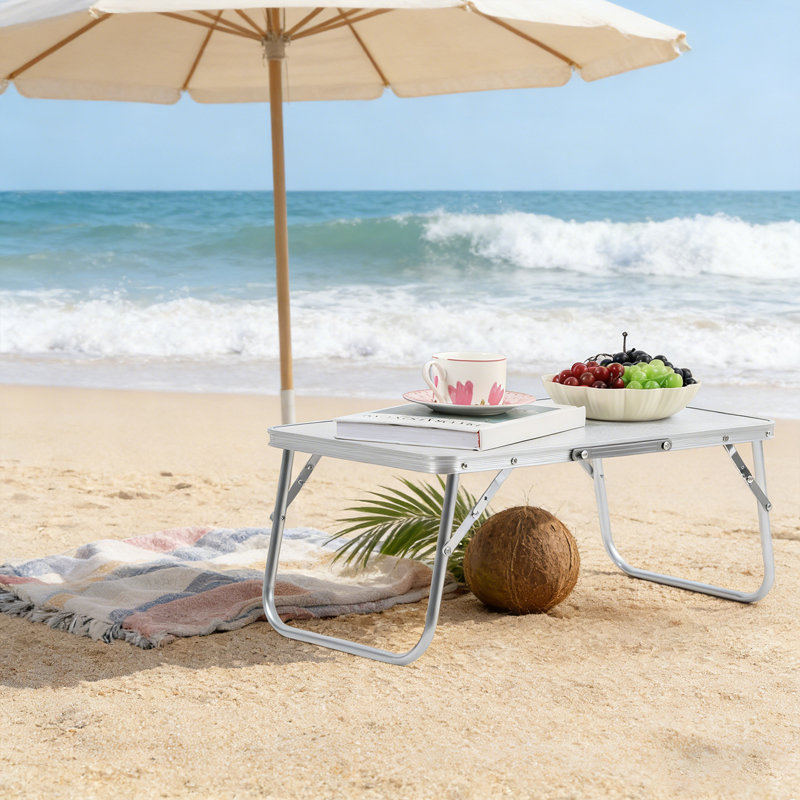 Table pliable, H 24 po x l 16 po x P 10 po, Noir