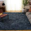 Tapis noir / gris crocheté à la main Godsey-771312942