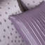 Ensemble d'édredon 7 pièces Jaquard - mauve